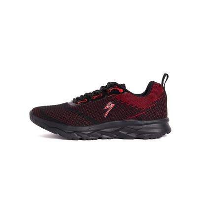 Unpar By SG Mavrick Running Sports Shoes For Men, Black/Mehroon | Ideal for Running/Walking/Gym/Jogging/Training Sports Fashion Footwear