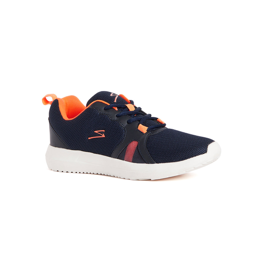 Unpar By SG Fury Running Sports Shoes For Men, Navy/Orange | Ideal for Running/Walking/Gym/Jogging/Training Sports Fashion Footwear