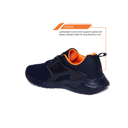 Unpar By SG Fit-Run Running Sports Shoes For Men, Navy | Ideal for Running/Walking/Gym/Jogging/Training Sports Fashion Footwear