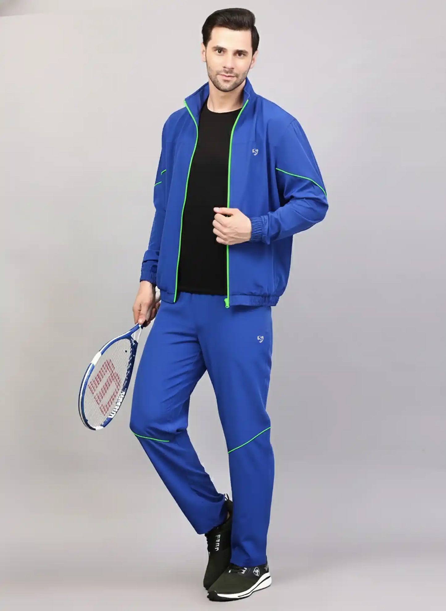TRACKSUIT MEN SG MPMTS0014 ROYAL BLUE/FLURO