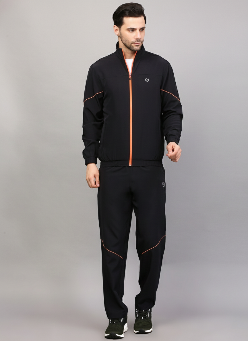 TRACKSUIT MEN SG MPMTS0014 NAVY/ORANGE