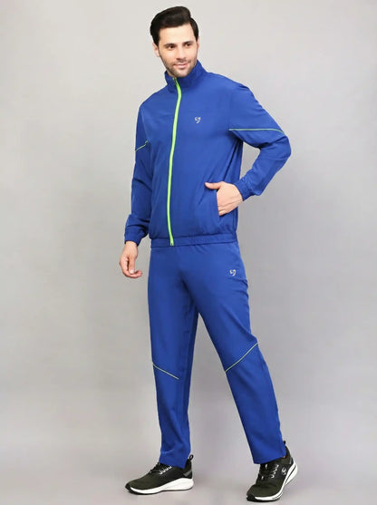 TRACKSUIT MEN SG MPMTS0014 ROYAL BLUE/FLURO