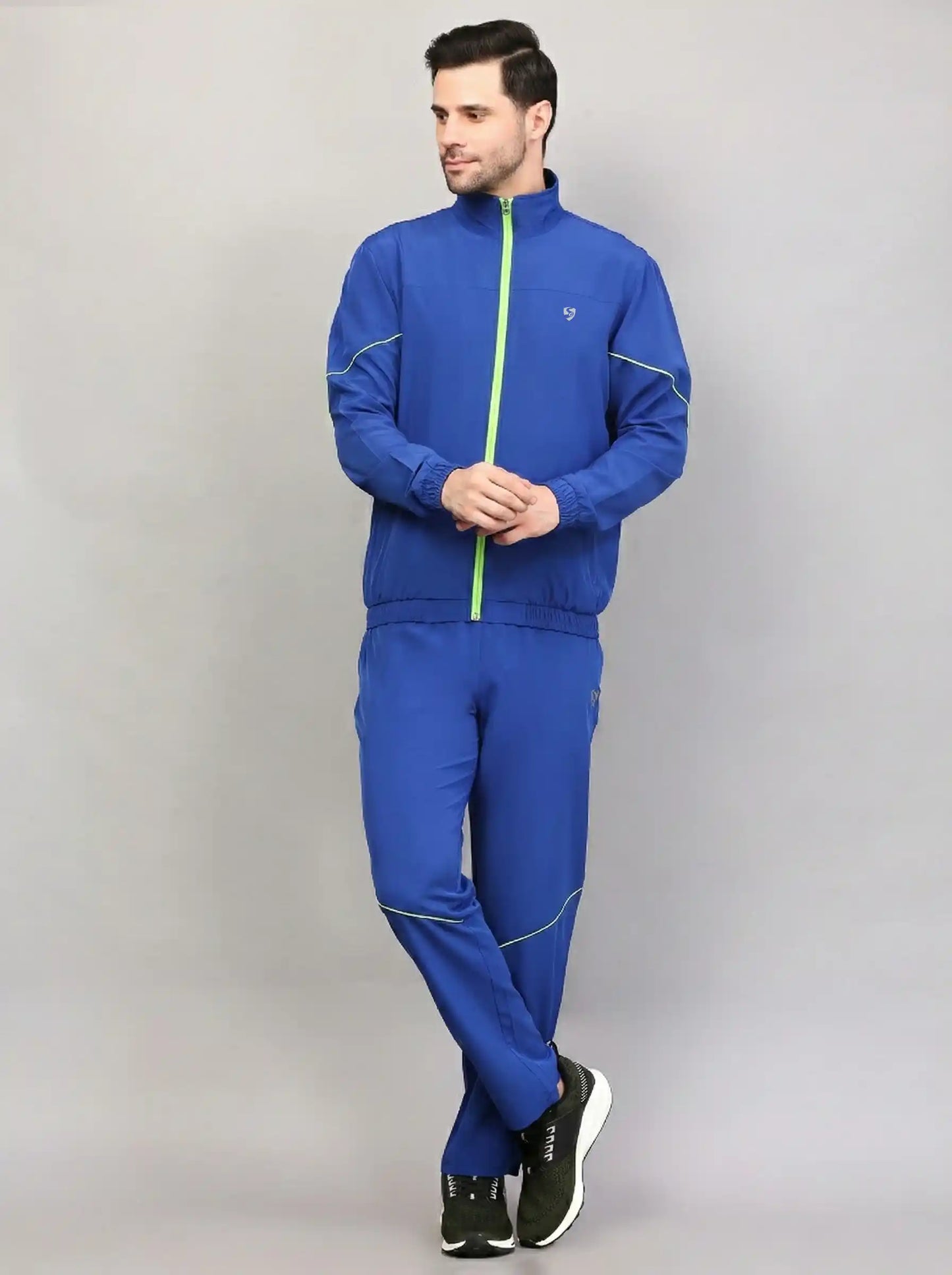 TRACKSUIT MEN SG MPMTS0014 ROYAL BLUE/FLURO