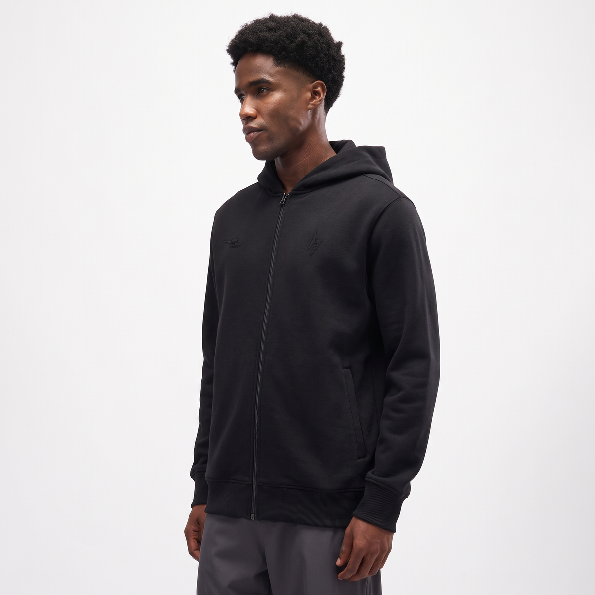 SG HP33 City Fleece Zipper Hoodie Relaxed Fit - Men's