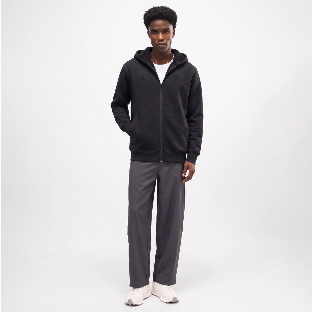 SG HP33 City Fleece Zipper Hoodie Relaxed Fit - Men's