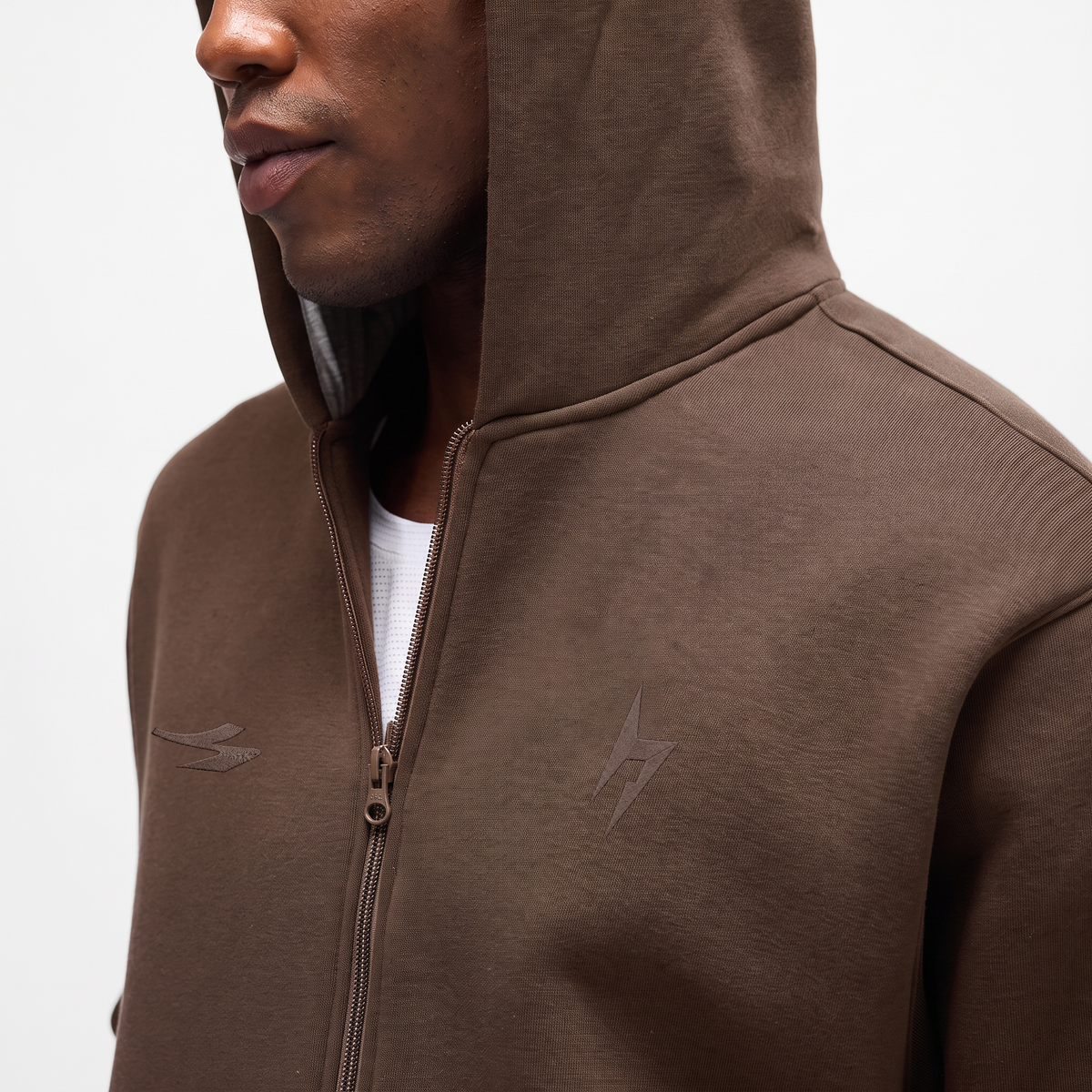 SG HP33 City Fleece Zipper Hoodie Relaxed Fit - Men's