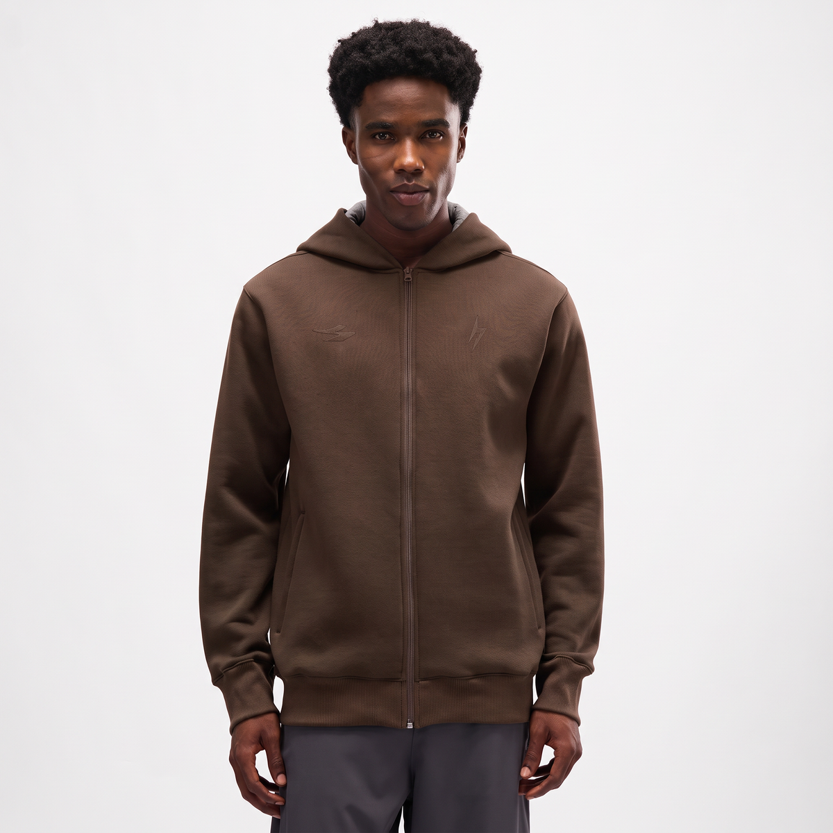 SG HP33 City Fleece Zipper Hoodie Relaxed Fit - Men's
