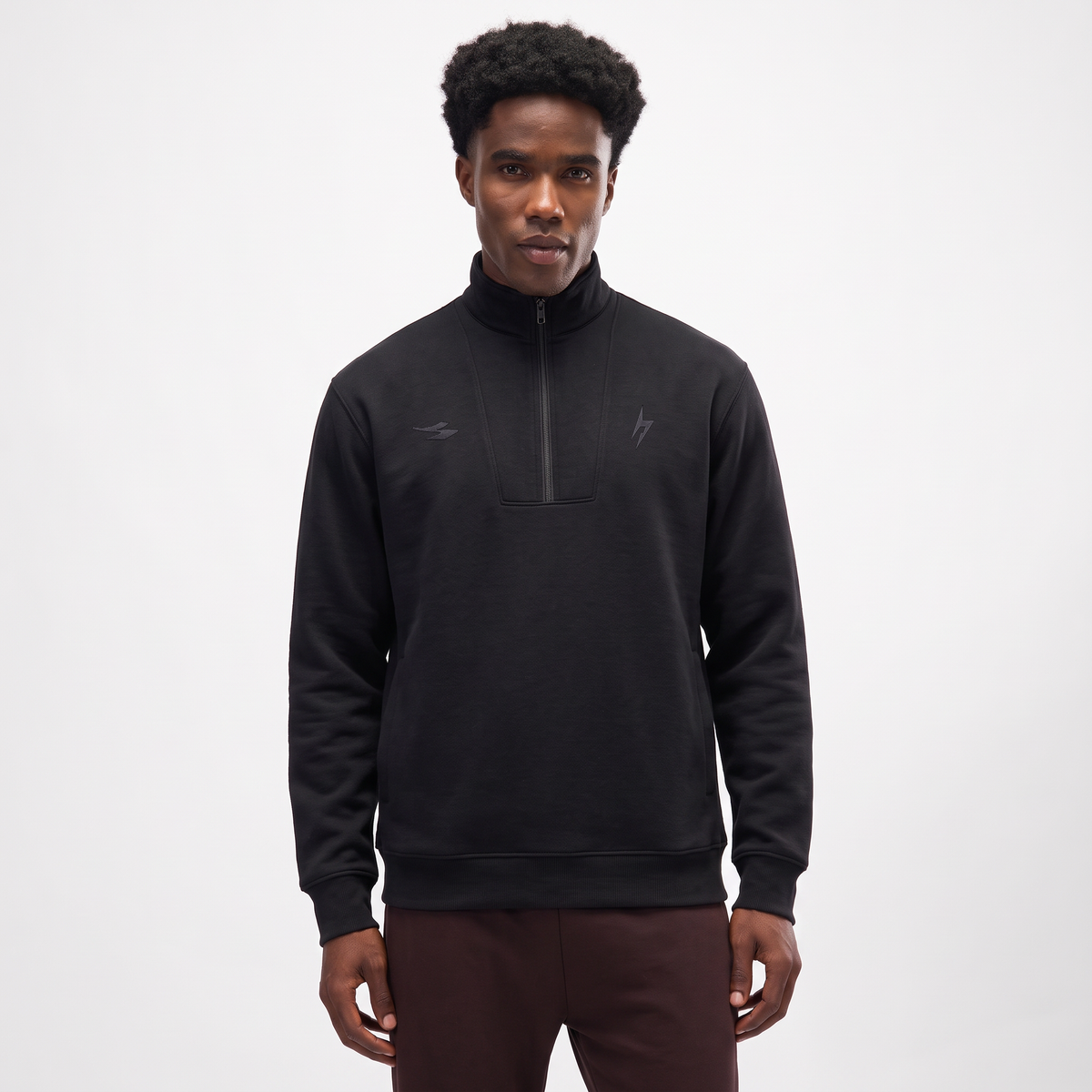 SG HP33 Privé Quarter Zip Sweatshirt Relaxed Fit - Men's