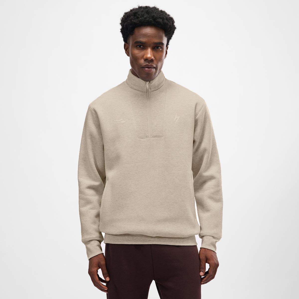 SG HP33 Privé Quarter Zip Sweatshirt Relaxed Fit - Men's