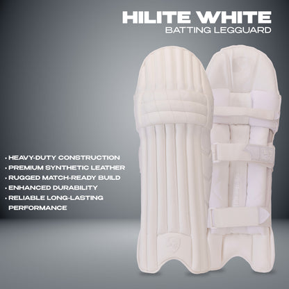 SG Hilite White Batting Legguard