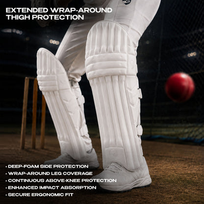 SG Hilite White Batting Legguard