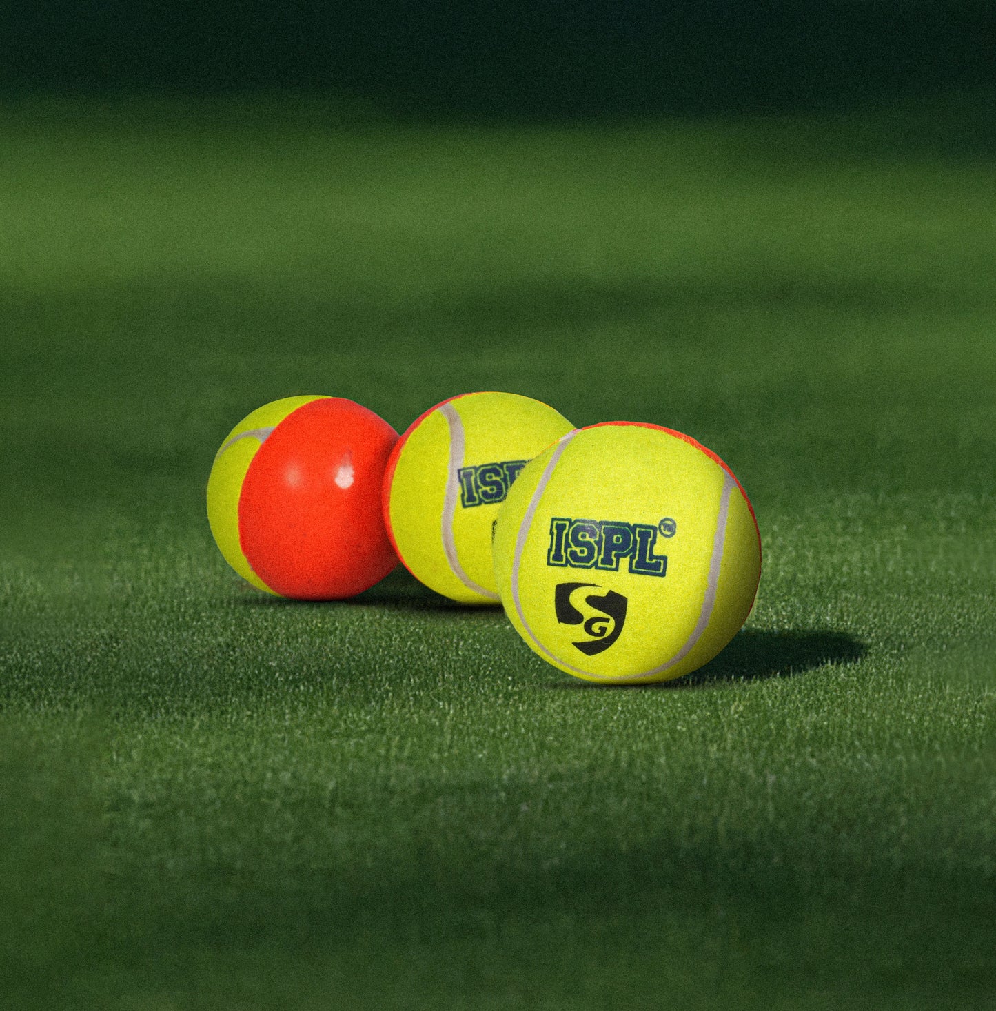SG X ISPL Tennis Swing Cricket Ball