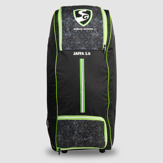 Kit Bag SG JAFFA DUFFLE WHEELIE Black/F.Yellow