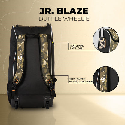 SG Blaze Junior Duffle Wheelie Kit Bag