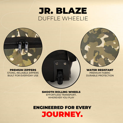 SG Blaze Junior Duffle Wheelie Kit Bag
