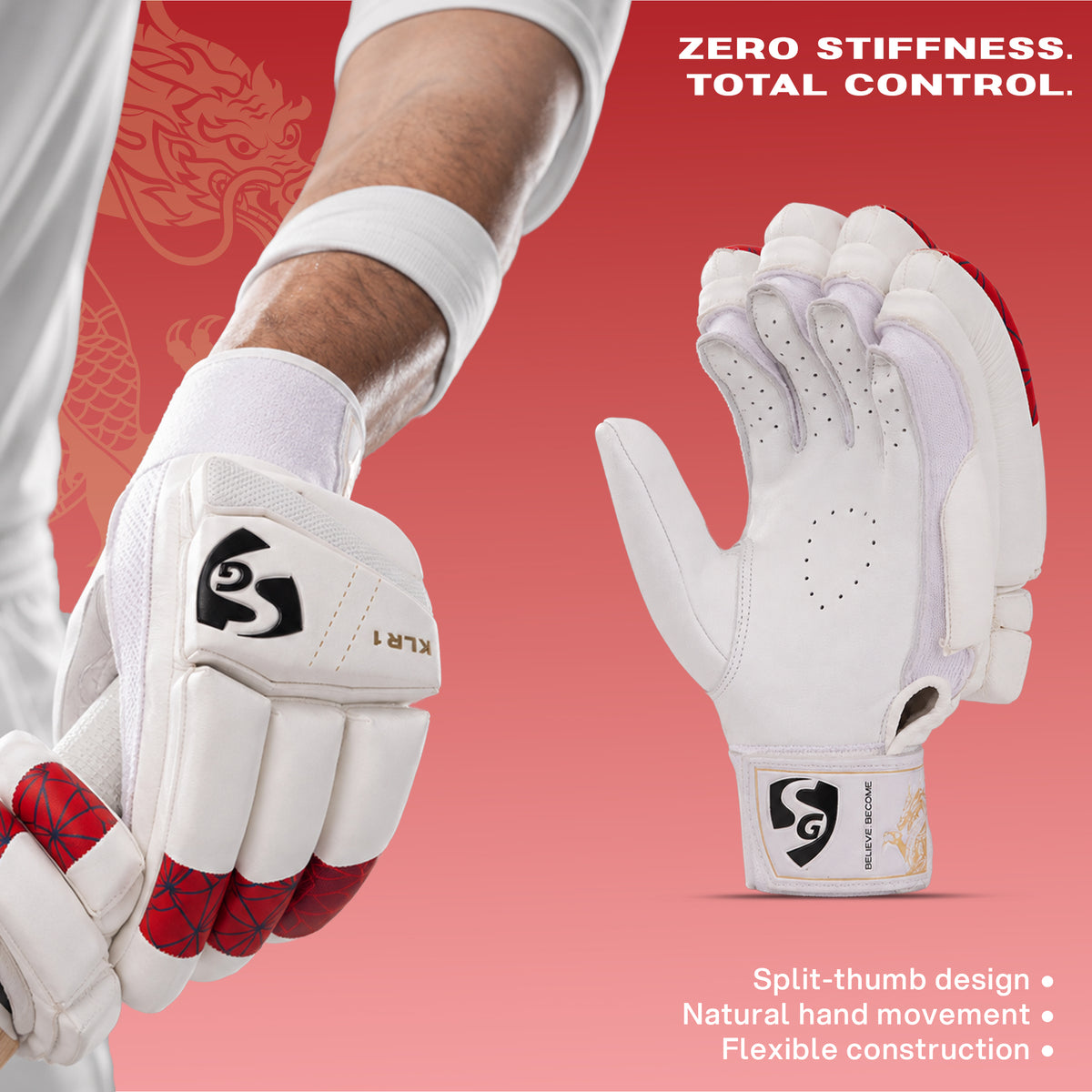 SG KLR 1 Batting gloves