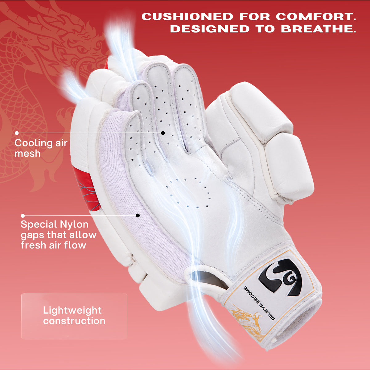 SG KLR 1 Batting gloves
