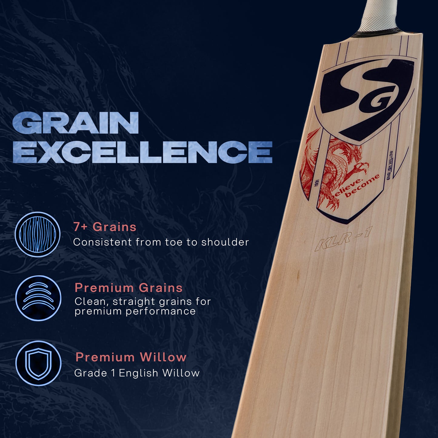 SG KLR-1 English Willow Player Bat