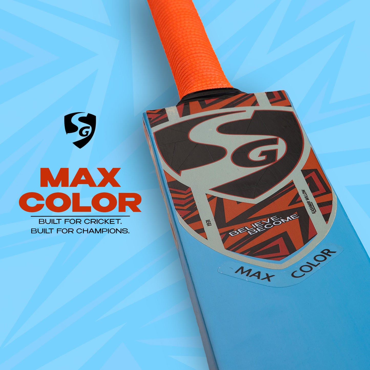 SG Maxcolor Kashmir Willow Cricket Bat