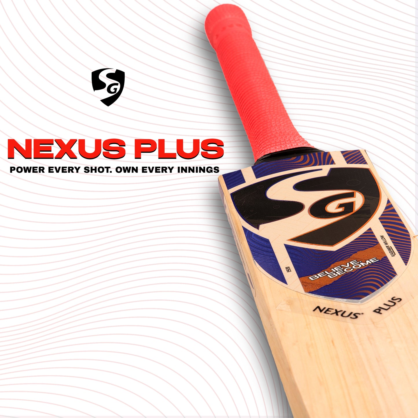 SG Nexus Plus Kashmir Willow Cricket Bat