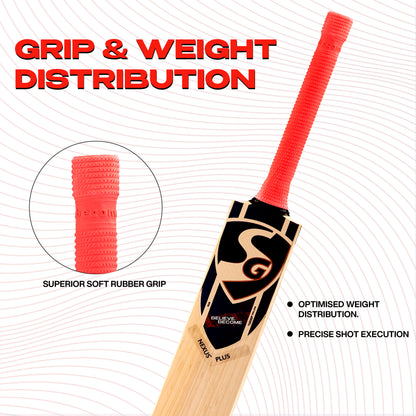 SG Nexus Plus Kashmir Willow Cricket Bat