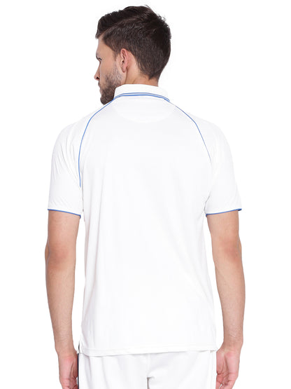 SG Premium 2 0 Half Sleeve Shirt Cricket Whites