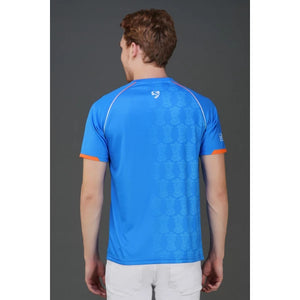 SG Round Neck T-shirt | Indian Cricket Team Jersey | Half Sleeve- India Blue