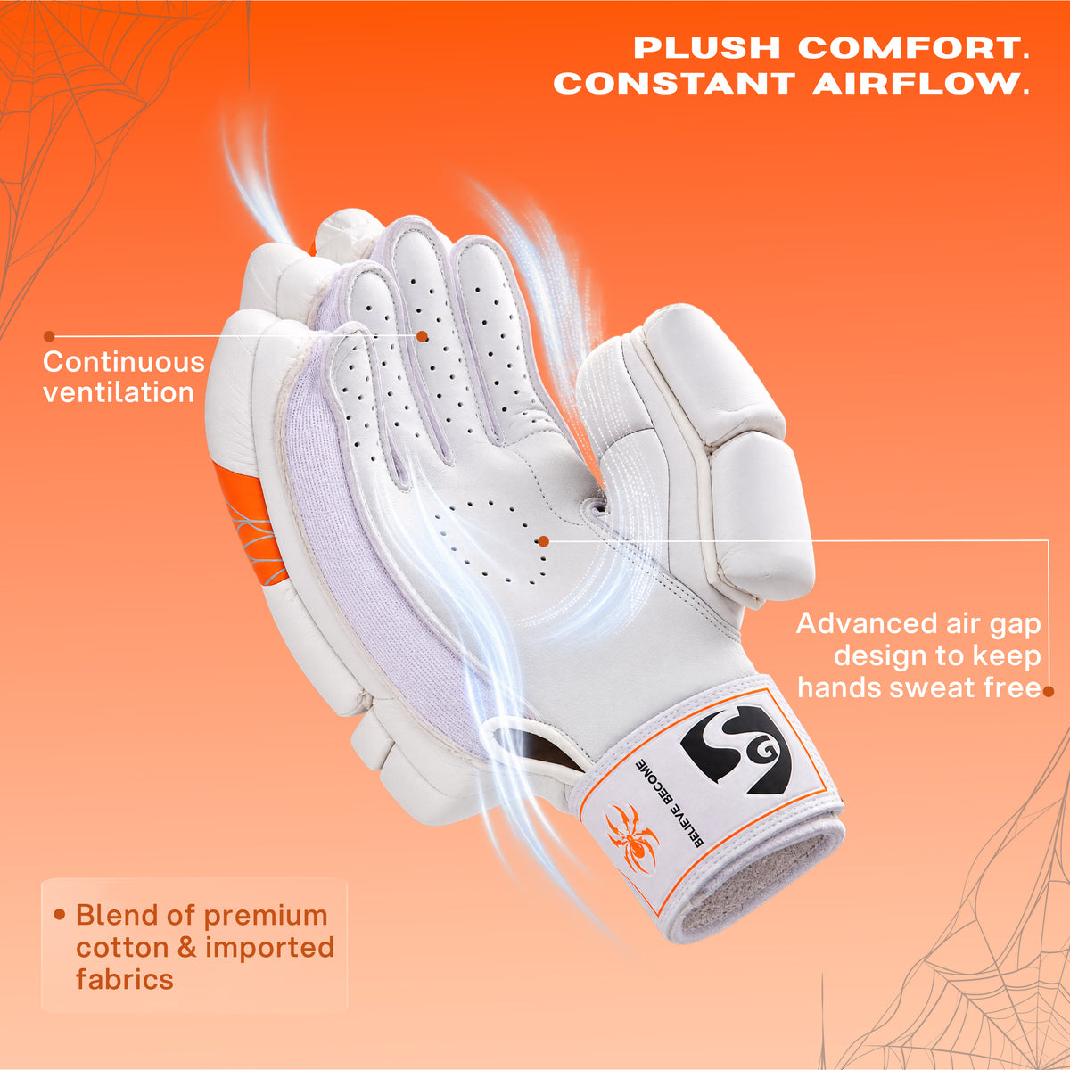 SG RP 17 Batting Gloves - Rishabh Pant Series
