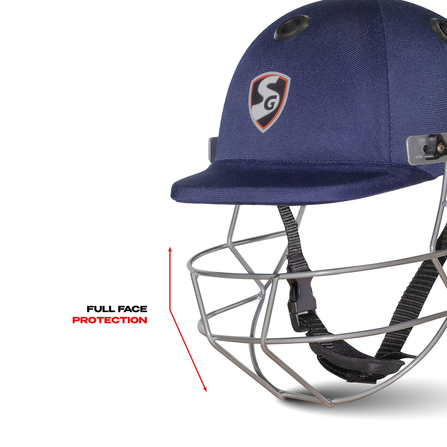 SG Club Cricket Helmet (Navy)