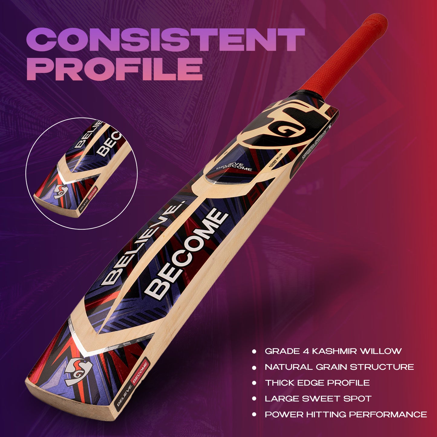 SG Sierra Plus Kashmir Willow Cricket Bat