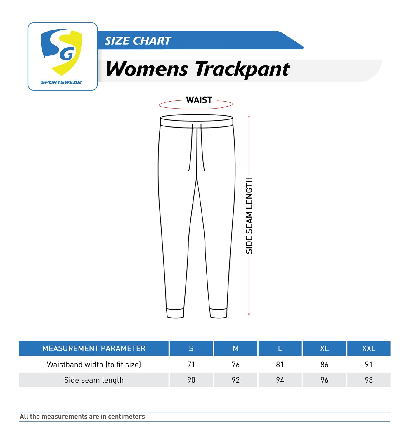 SG Women'S Regular Fit Track Pant for Womens & Girls | Ideal for Trail Running, Gym Fitness & Training, Jogging, Regular & Fashion Wear