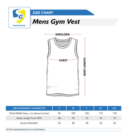 SG Regular Comfort Fit Vest For Mens & Boys, Light Grey & Carbon Black | Ideal for Trail Running, Fitness & Training, Jogging, Gym Wear & Fashion Wear