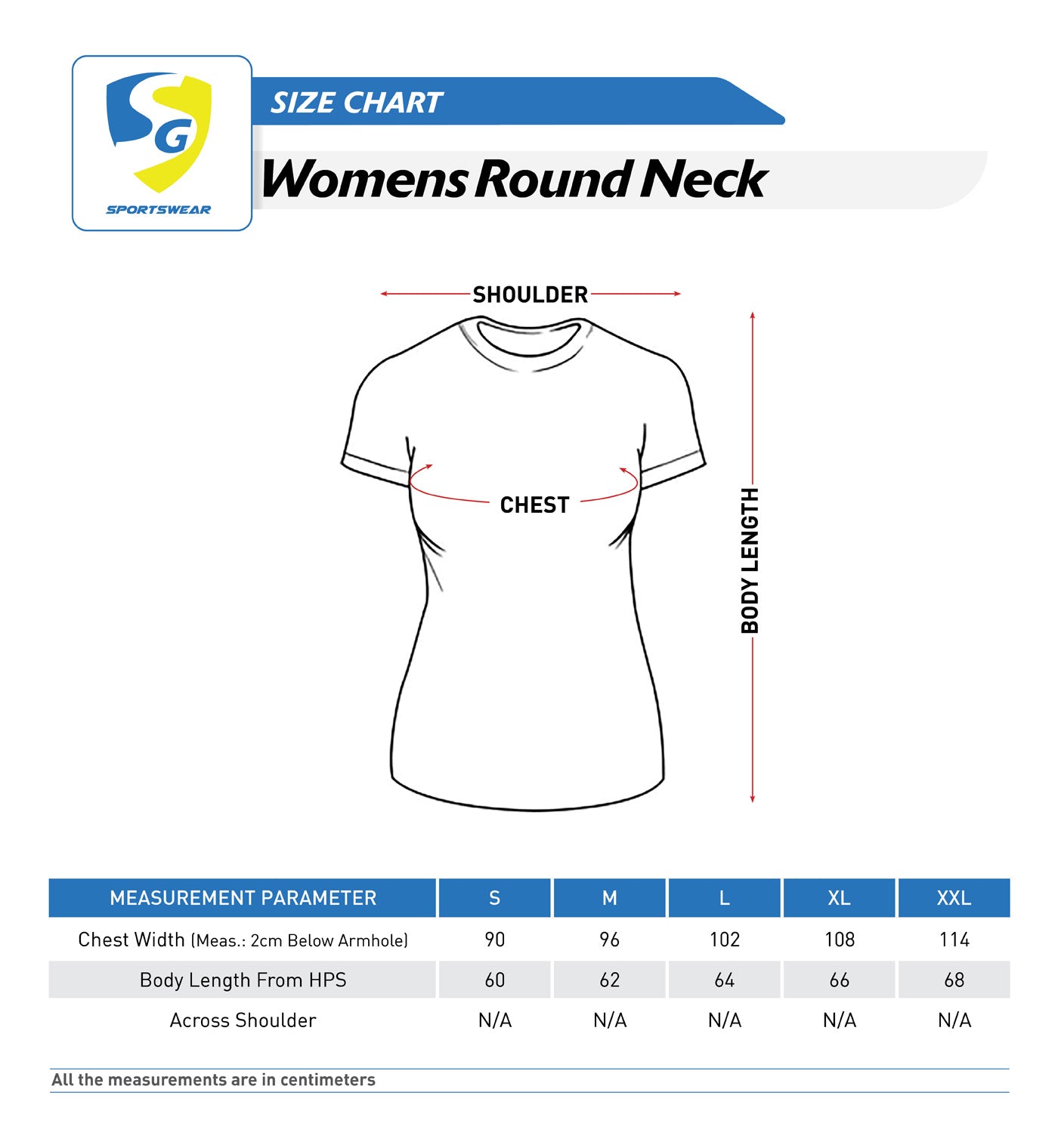 SG Women'S Round Neck T-Shirt for Womens & Girls | Ideal for Trail Running, Gym Fitness & Training, Jogging, Regular & Fashion Wear