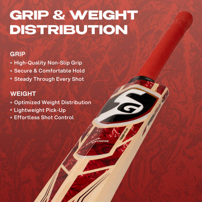 SG Skipper Plus Kashmir Willow Cricket Bat
