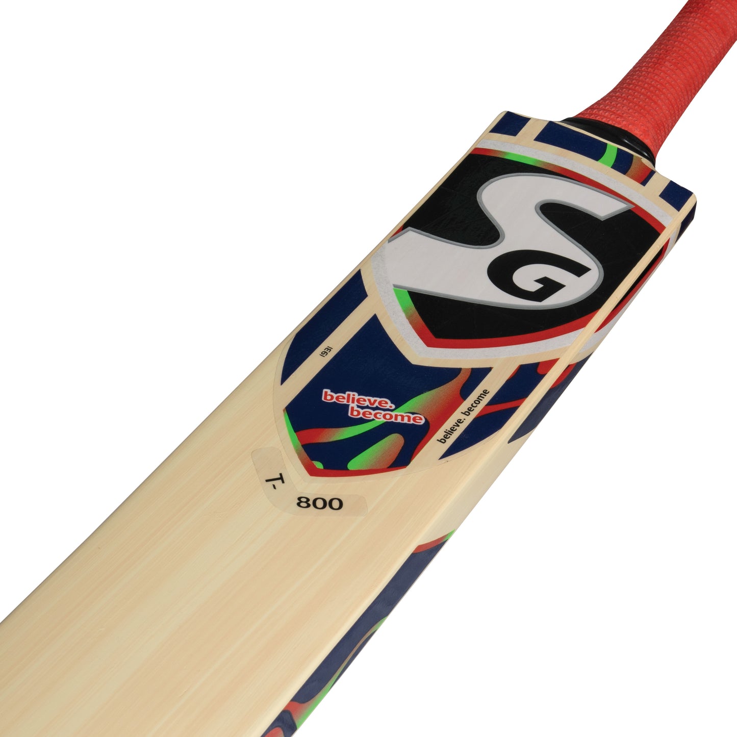 SG Kashmir Willow Cricket Bat (Tennis ball) T-800