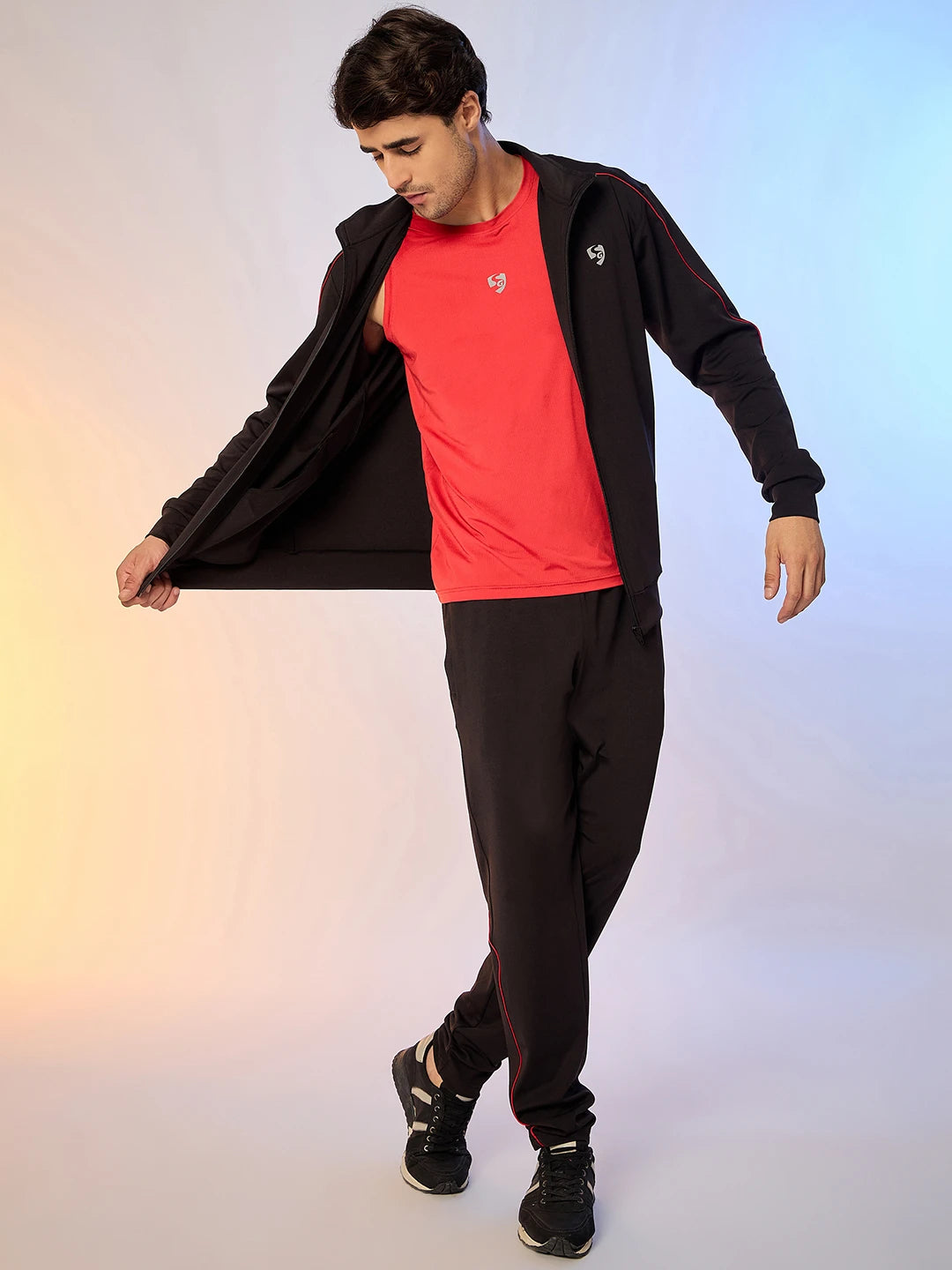 TRACKSUIT MEN SG H4MTS8228 BLACK