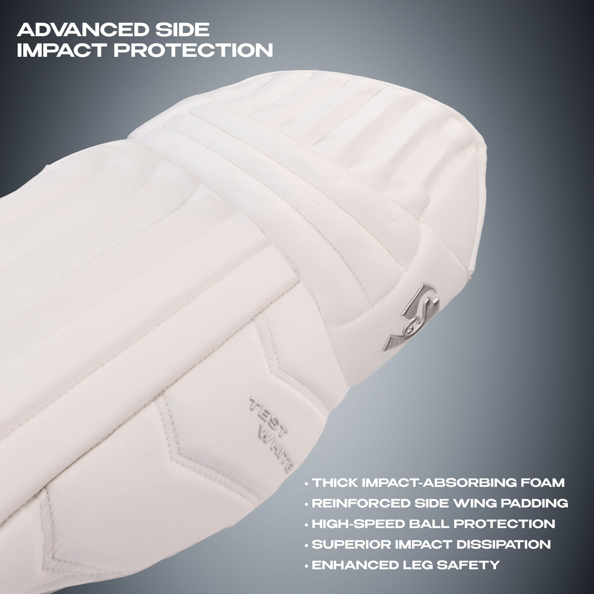 SG Test White Batting Legguard