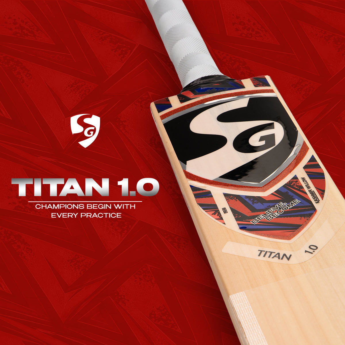 SG Titan 1.0 Kashmir Willow Bat