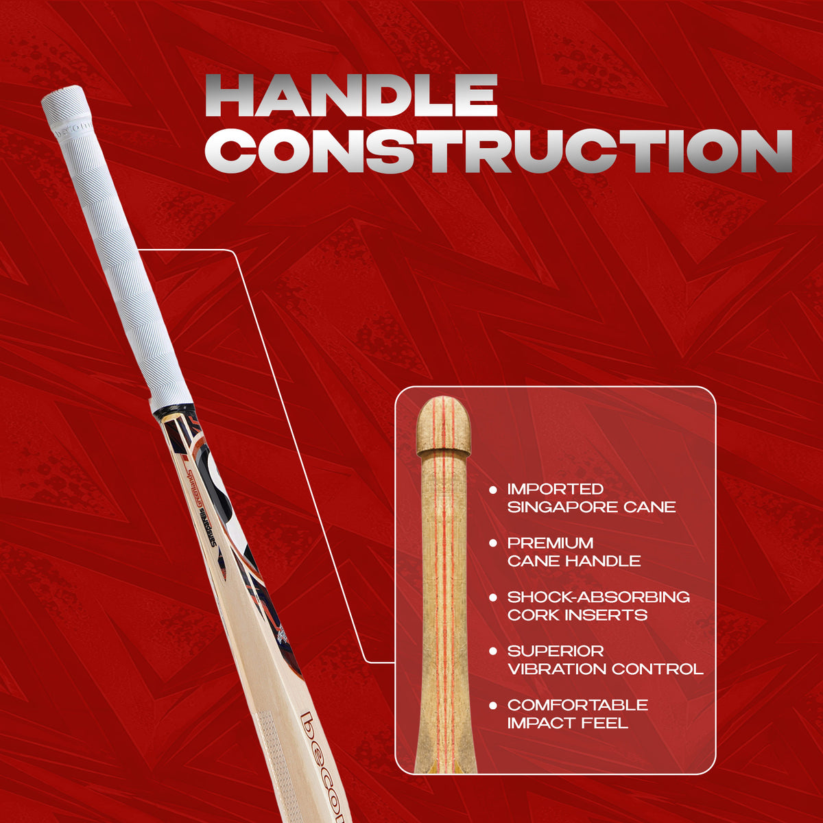 SG Titan 1.0 Kashmir Willow Bat