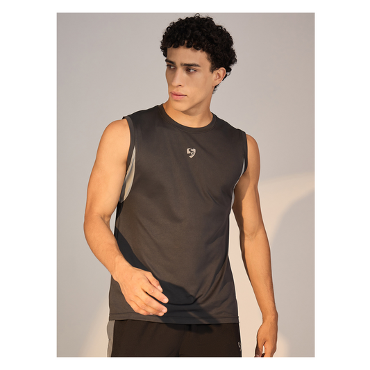T.VEST MEN SG H3MV8201 MID GREY