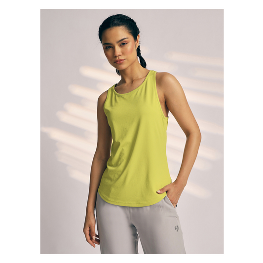 T.VEST WOMEN SG H3WV8256 MUSTARD