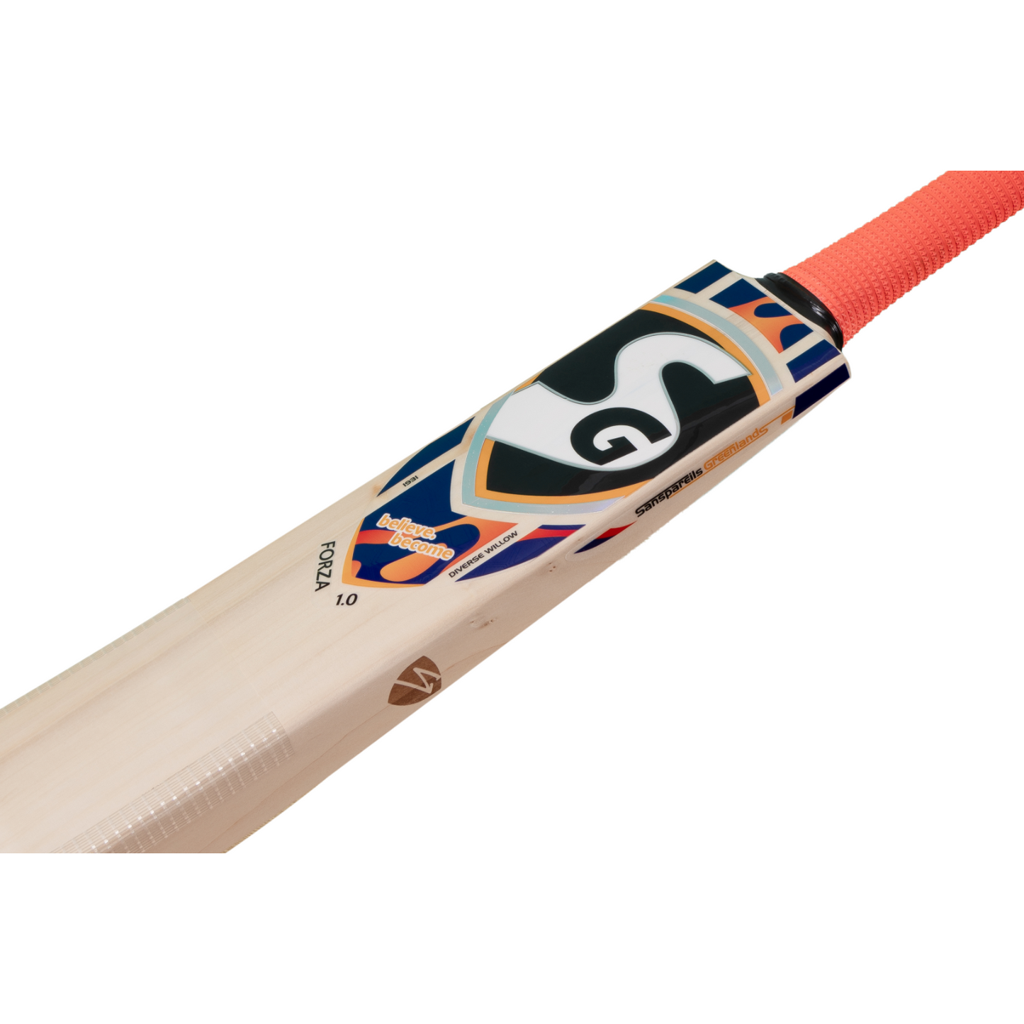 SG Forza 1.0 English and Kashmir Combo Cricket Bat