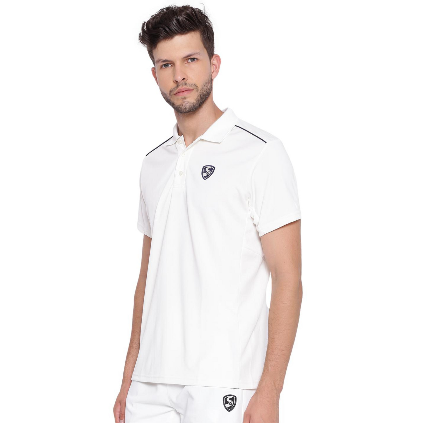 SG Century 2 0 Half Sleeve Shirt Cricket Whites