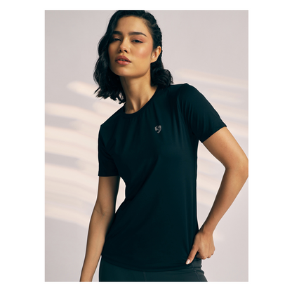 T-SHIRT WOMEN SG H3WT8261 BLACK