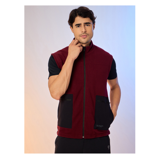JACKET S/L MEN SG H4MJ8239 MAROON
