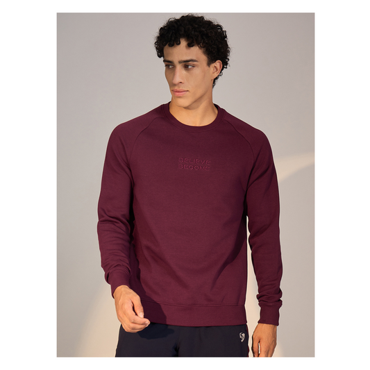 SWEATSHIRT MEN SG H4MSW8247 MAROON