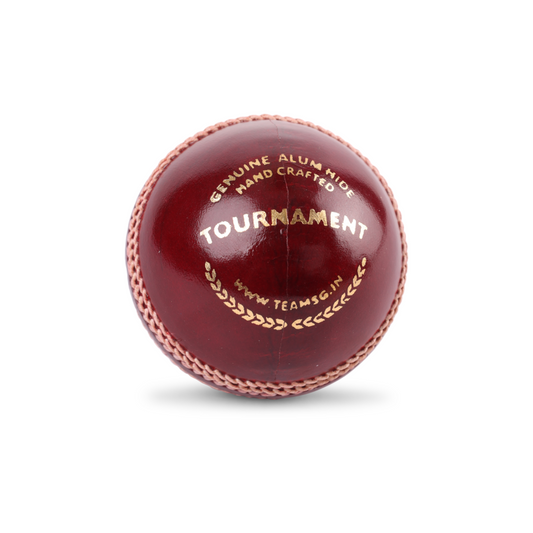 SG Tournament Red Cricket Leather Ball