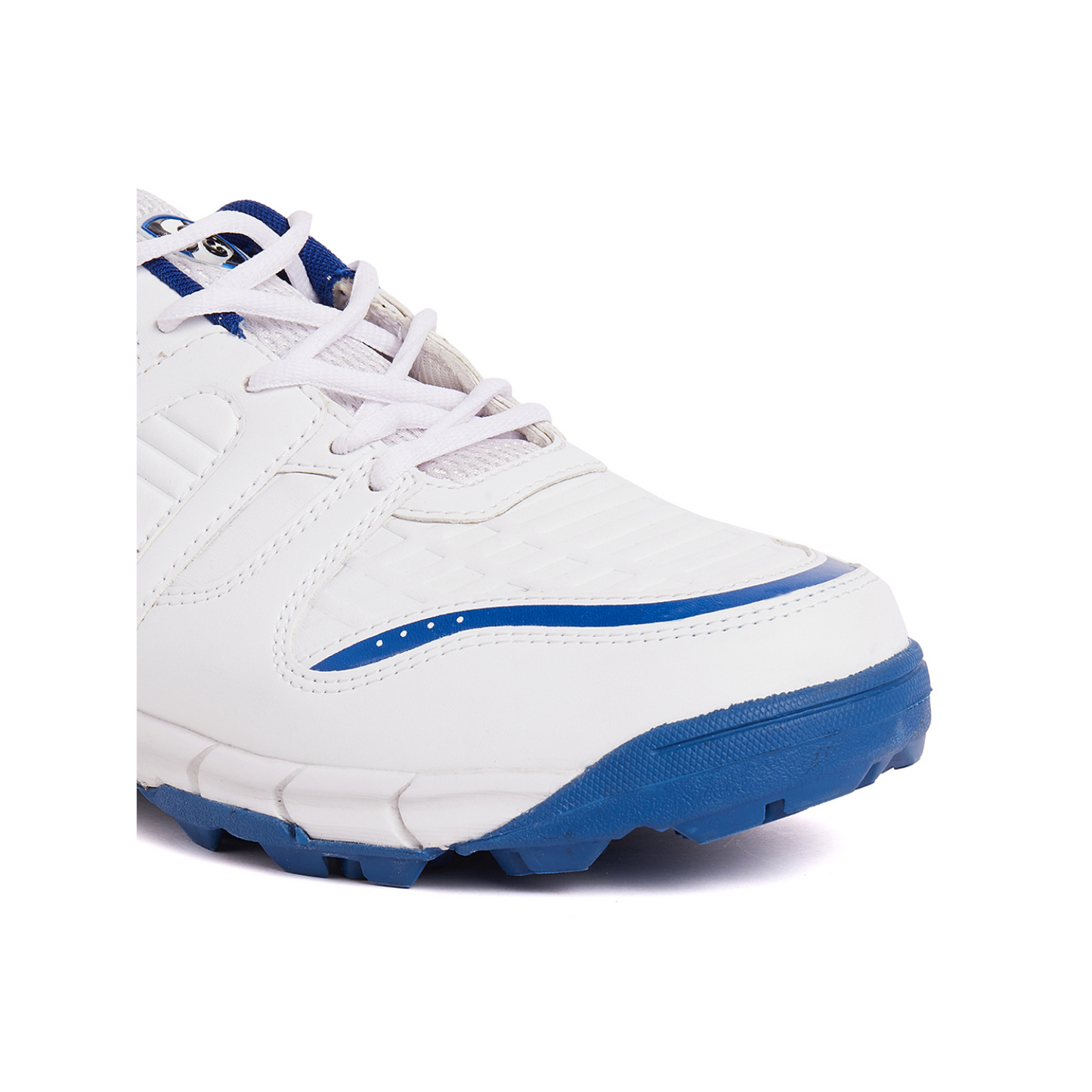 SG Steadler 6.0 Cricket Shoes White/Royal Blue - UK