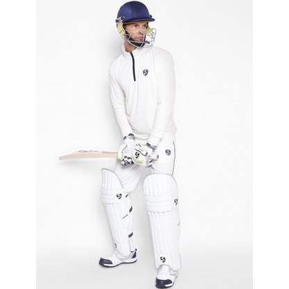 SG Senior ICON Full Sleeve Pullover Cricket Whites