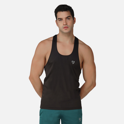 SG Regular Comfort Fit Vest For Mens & Boys, Carbon Black, Mid Grey, Marble White & Navy Blue | Ideal for Trail Running, Fitness & Training, Jogging, Gym Wear & Fashion Wear